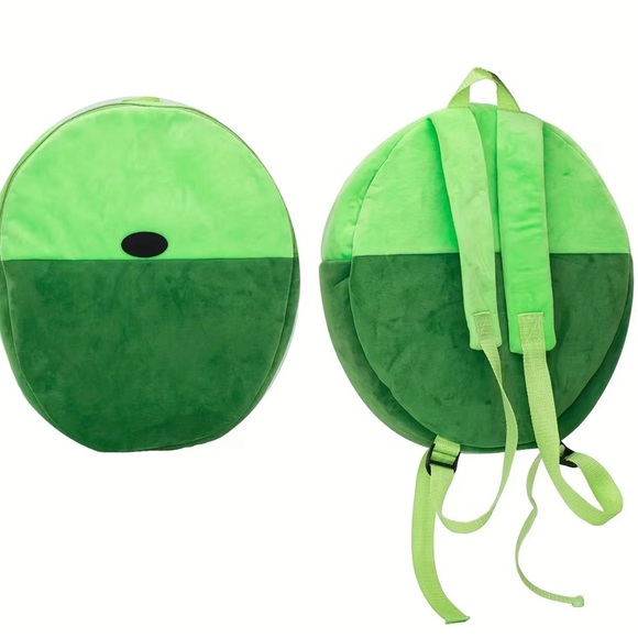 Adventure Time - Finn the Human Green Backpack - NWOT - measurements in pics - Picture 1 of 11
